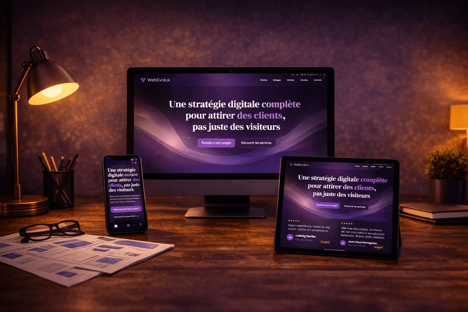 Création de site web sur-mesure